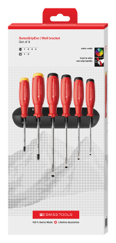 PB Swisstools | Schraubenzieherset PB 38244 SwissGrip Evo H CBB